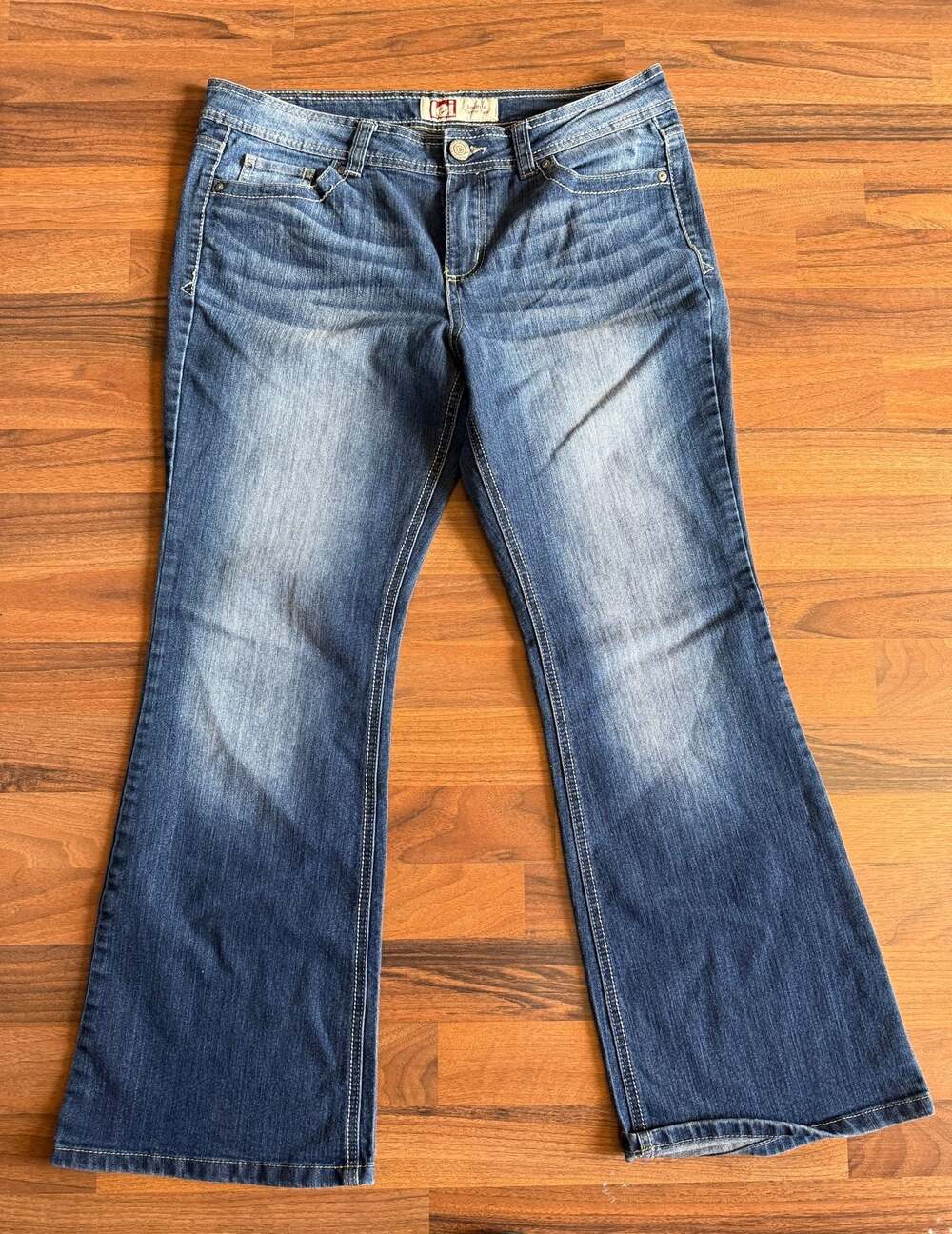 lei Sophia Hipster Flare Denim Jeans Women's Size 13 Regular